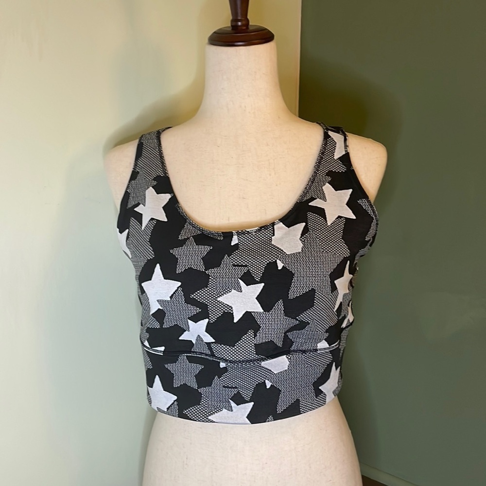 L Zuda Jacquard Print‎ Sports Bra EE13 6092